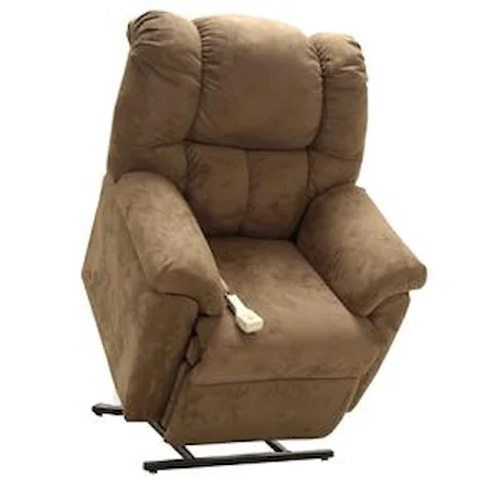 Power Lift Recliner with Rolled Chair Back